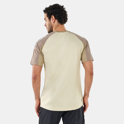adidas Men's Training T-Shirt Beige