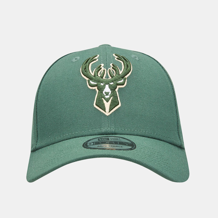 New Era Men's 9Forty Milwaukee Bucks League Cap Green image number 0