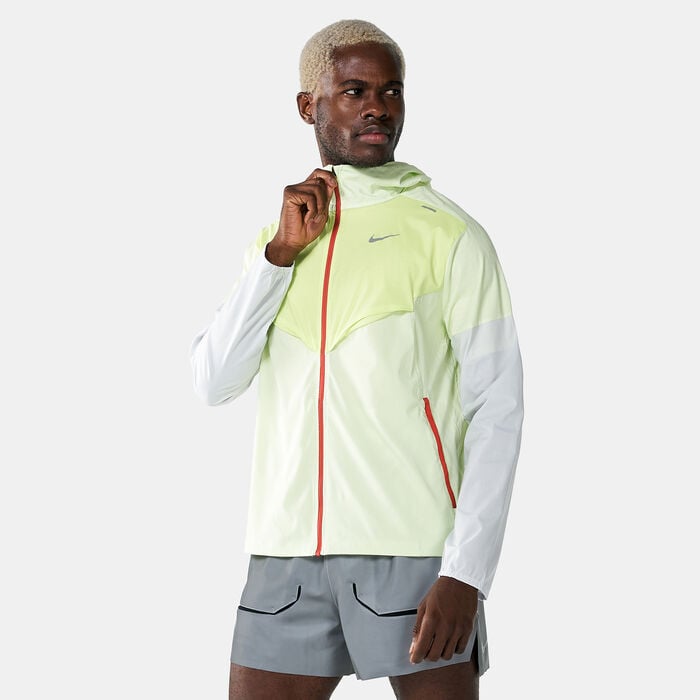 Nike Men's Windrunner Running Jacket Green Nike Men's Windrunner Running Jacket Green image number 0