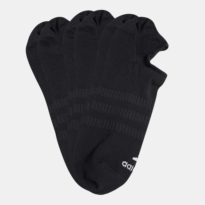 adidas Originals No-Show Socks (3 Pairs) Black adidas Originals No-Show Socks (3 Pairs) Black image number 0