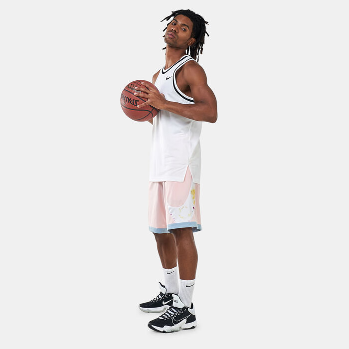 Nike Men's Dri-FIT HBR Printed Shorts Pink image number 2