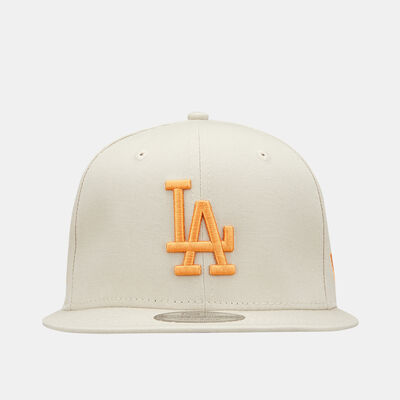 New Era Men's Los Angeles Dodgers Side Patch 9FIFTY Cap Beige