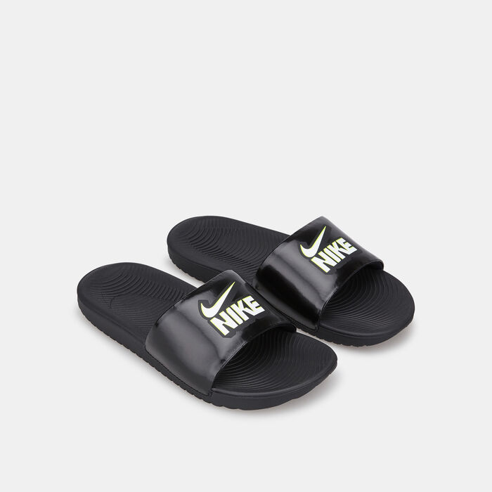 Nike Kids' Kawa Slides Black image number 0