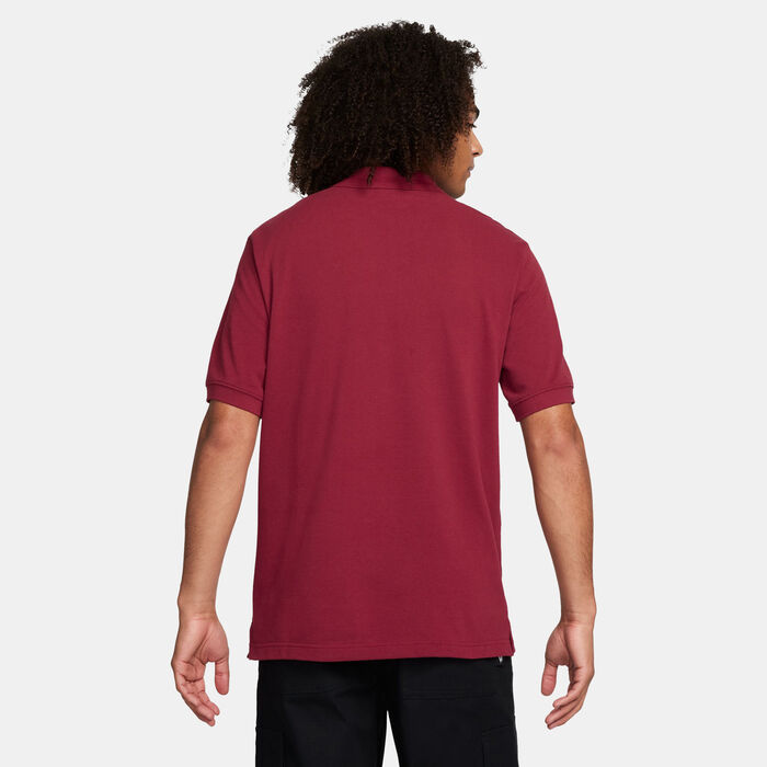 Nike Men's Club Polo Shirt Maroon image number 1