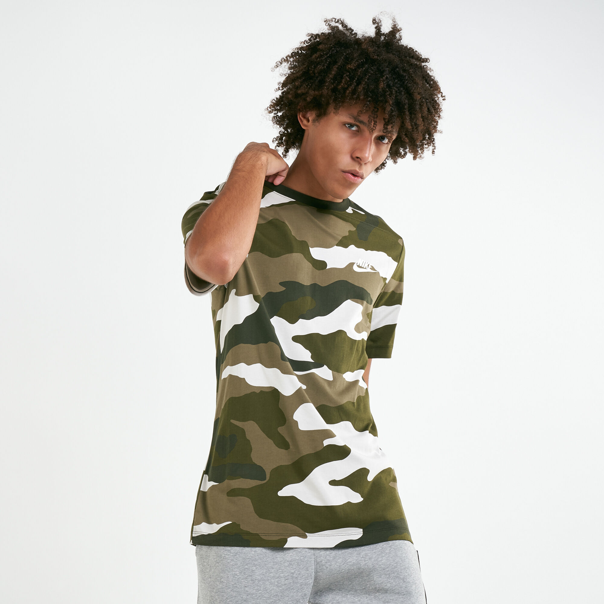 Nike mens camo t shirt outlet