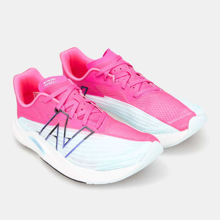 New Balance Women's FuelCell Rebel V2 Shoe Pink New Balance Women's FuelCell Rebel V2 Shoe Pink image number 1