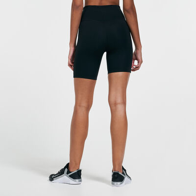Nike Women's One Rainbow Ladder 7-Inch Shorts Black Nike Women's One Rainbow Ladder 7-Inch Shorts Black