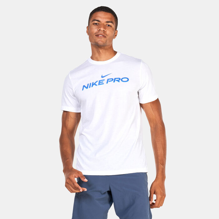 Nike Men’s Dri-FIT Training T-Shirt White Nike Men’s Dri-FIT Training T-Shirt White image number 0