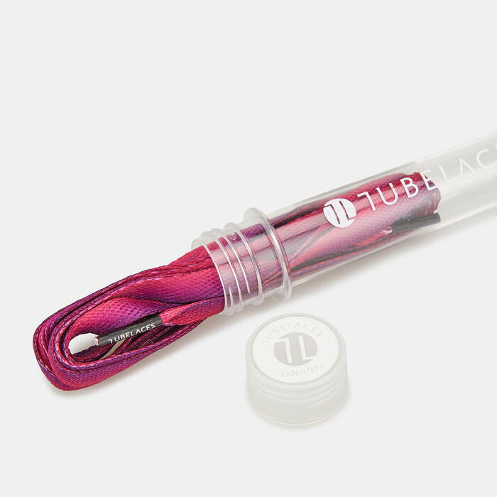 TUBELACES White Flat Sundowner Pack Purple image number 1