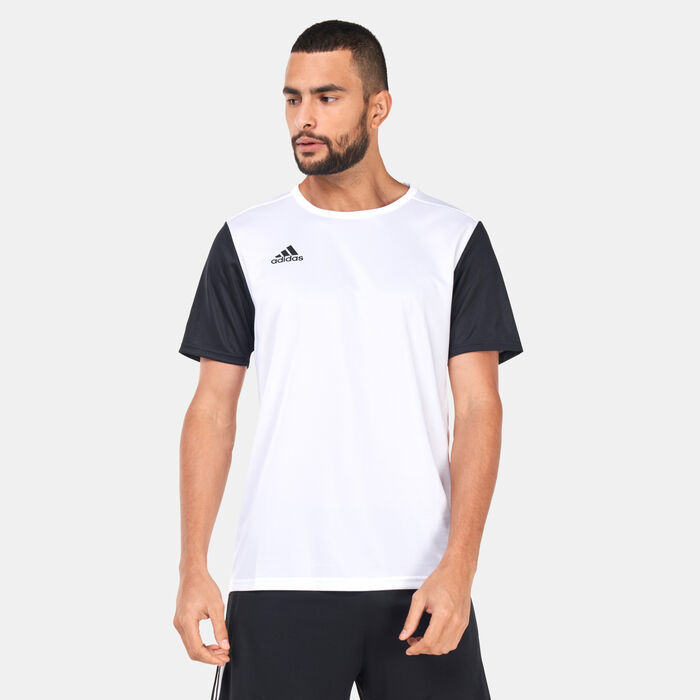 adidas Men's Estro 19 Jersey White adidas Men's Estro 19 Jersey White image number 0