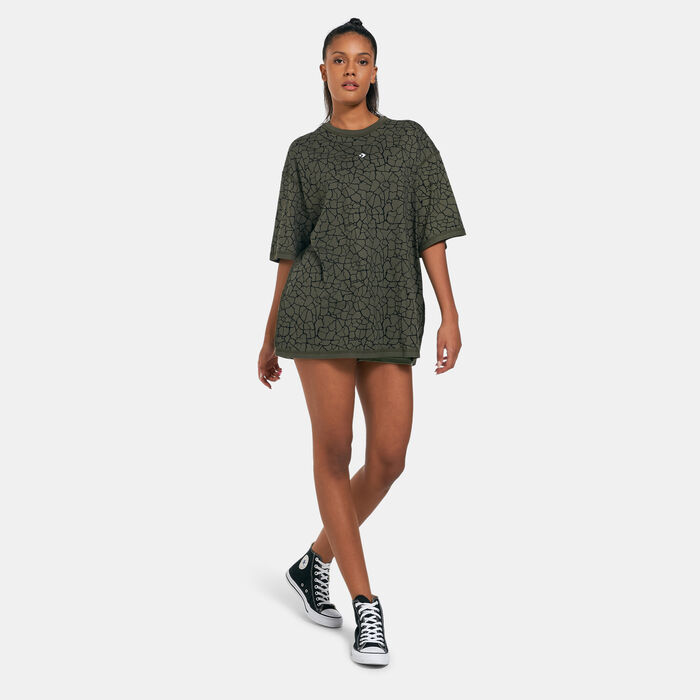 Converse Crackle Crossover T-Shirt Multi Converse Crackle Crossover T-Shirt Multi image number 3