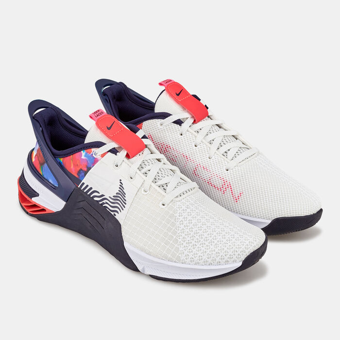 Nike Women's FlyMetcon 8 FlyEase Easy On/Off Training Shoe White Nike Women's FlyMetcon 8 FlyEase Easy On/Off Training Shoe White image number 1