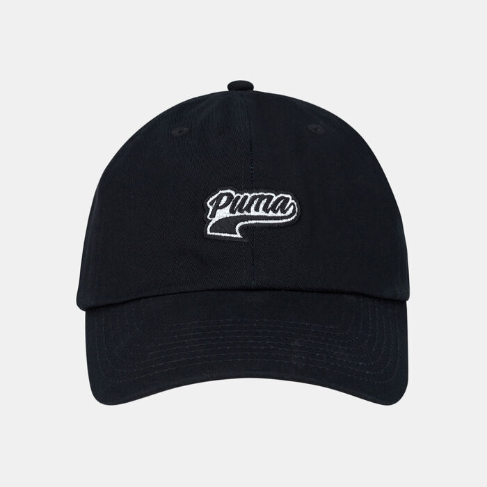 PUMA Men's Script Logo Cap Black PUMA Men's Script Logo Cap Black image number 0