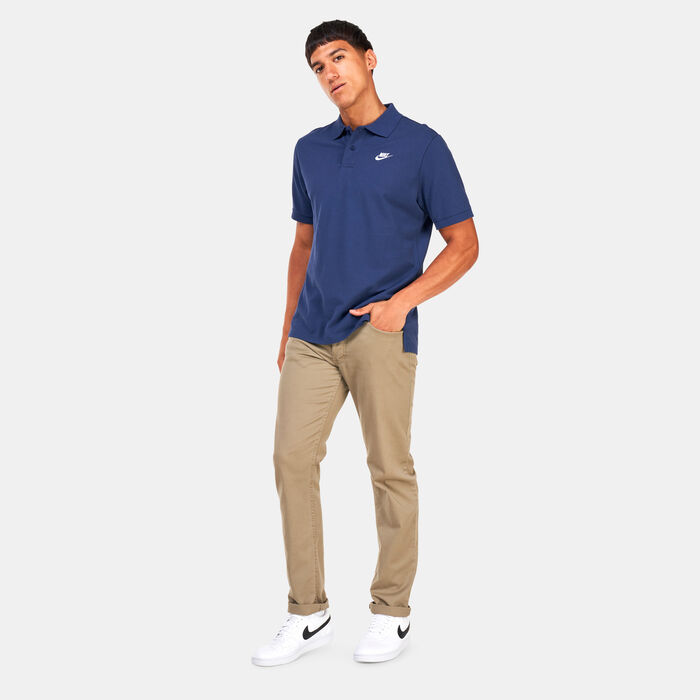 Nike Men's Sportswear Matchup Polo Shirt Blue Nike Men's Sportswear Matchup Polo Shirt Blue image number 2