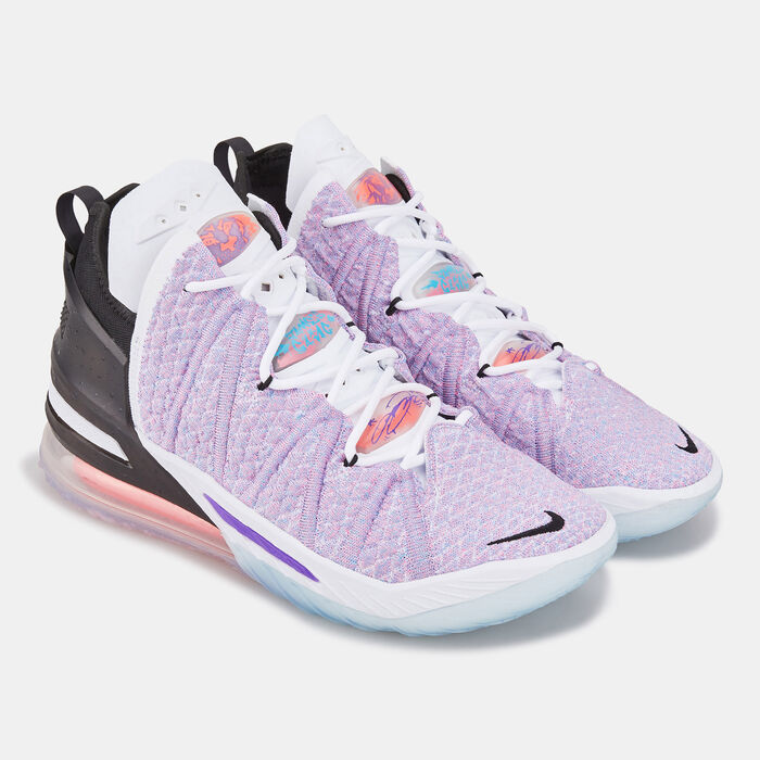 Nike Men's LeBron 18 Basketball Shoe Multi Nike Men's LeBron 18 Basketball Shoe Multi image number 1