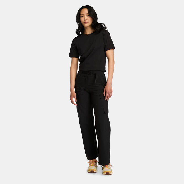 Timberland Women's Dunstan T-Shirt Black image number 2