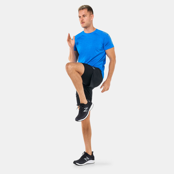 New Balance Men's Q Speed Fuel 2-in-1 5-Inch Shorts Black New Balance Men's Q Speed Fuel 2-in-1 5-Inch Shorts Black image number 2