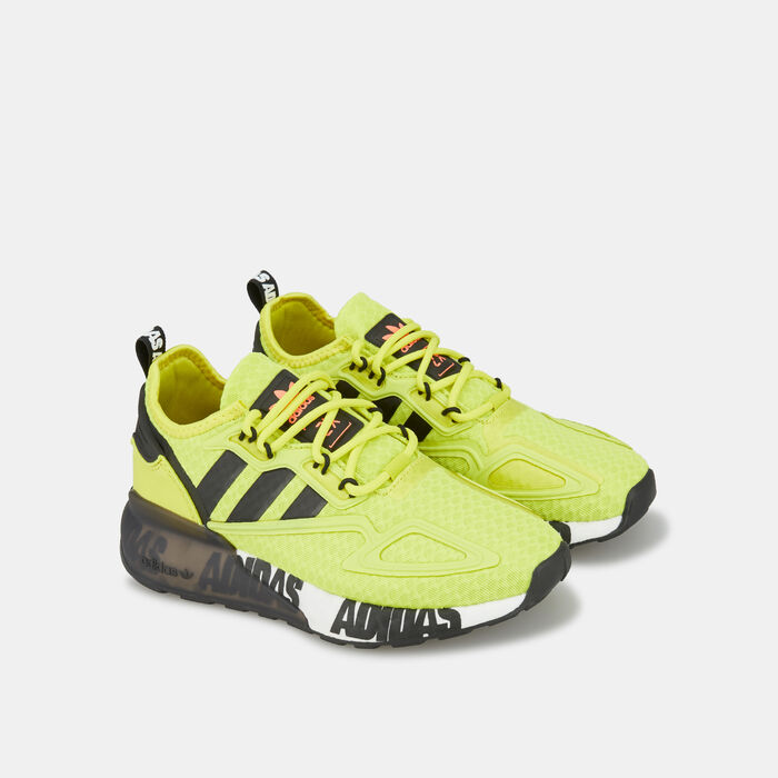 adidas Originals Kids' ZX 2K Boost Shoe yellow adidas Originals Kids' ZX 2K Boost Shoe yellow image number 1