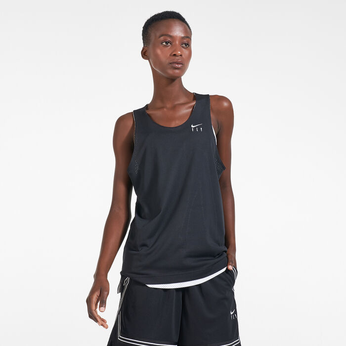 Nike Women's Fly Reversible Jersey White Nike Women's Fly Reversible Jersey White image number 3