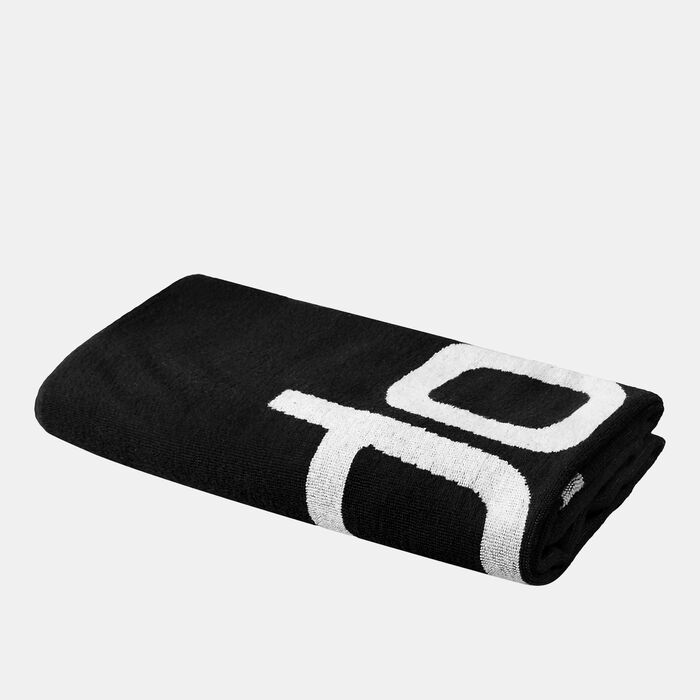 Speedo Logo Beach Towel Black image number 2