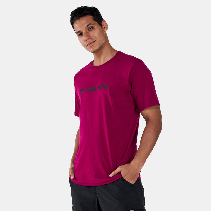 Columbia Men's CSC Basic Logo T-Shirt Red Columbia Men's CSC Basic Logo T-Shirt Red image number 0