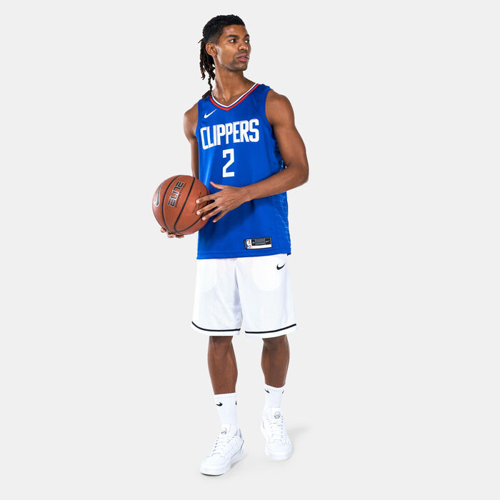 Nike Men's NBA Paul George Clippers Icon Edition Swingman Jersey - 2020/21 Blue Nike Men's NBA Paul George Clippers Icon Edition Swingman Jersey - 2020/21 Blue image number 2