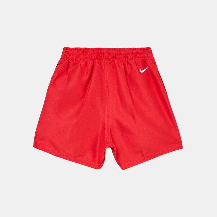 Nike Swim Kids' 4-inch Volley Shorts Red image number 1