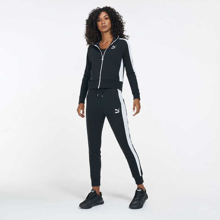 PUMA Women's Classics T7 Track Jacket Black PUMA Women's Classics T7 Track Jacket Black image number 2