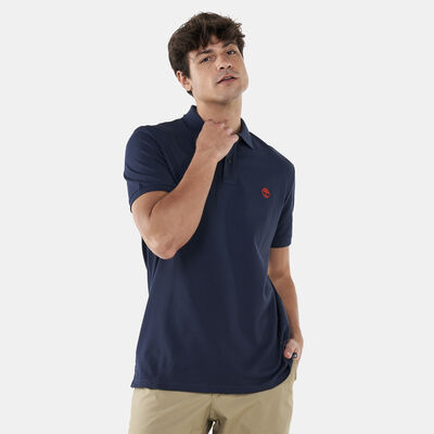 Timberland Men's Miller River Polo Shirt Blue Timberland Men's Miller River Polo Shirt Blue