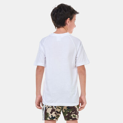adidas Originals Kids' Camouflage T-Shirt (Older Kids) White