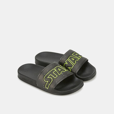 adidas Originals Kids' x Star Wars Adilette Slides (Older Kids) Black adidas Originals Kids' x Star Wars Adilette Slides (Older Kids) Black