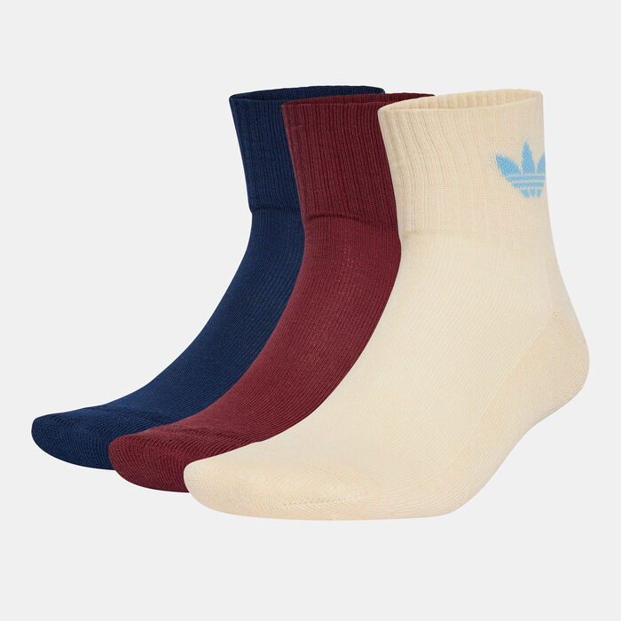 adidas Originals Mid-Cut Crew Socks (3 Pack) Multi image number 0