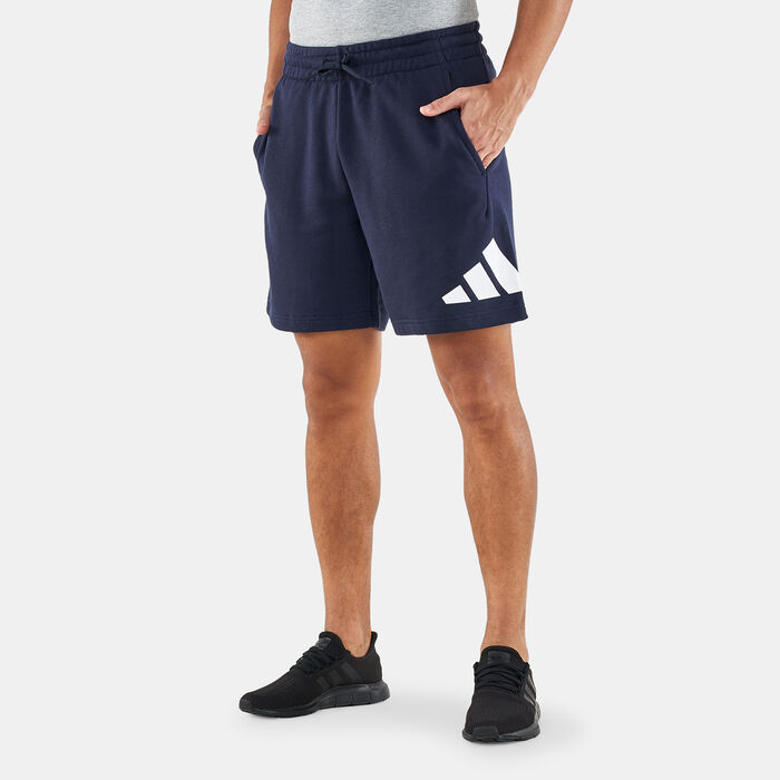 adidas Men's Future Icons Three Bar Shorts Blue adidas Men's Future Icons Three Bar Shorts Blue image number 0