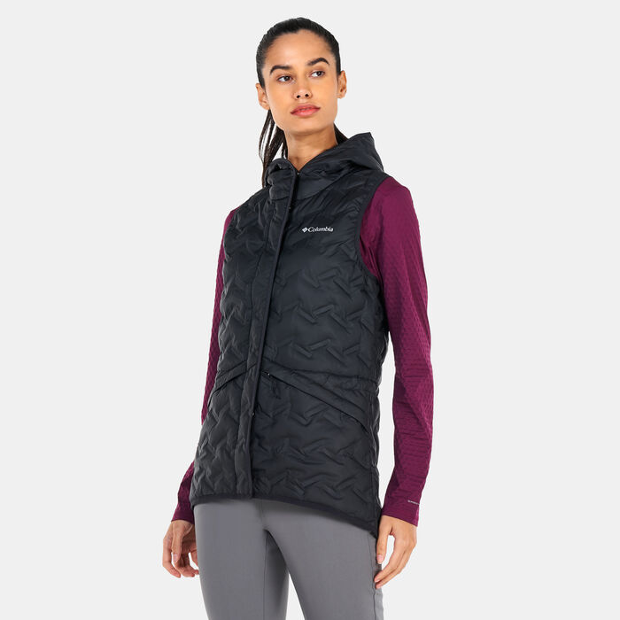 Columbia Women's Delta Ridge™ Hooded Vest Black Columbia Women's Delta Ridge™ Hooded Vest Black image number 0