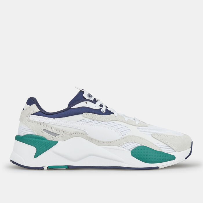 PUMA Men's RS-X³ Twill AirMesh Shoe White PUMA Men's RS-X³ Twill AirMesh Shoe White image number 1
