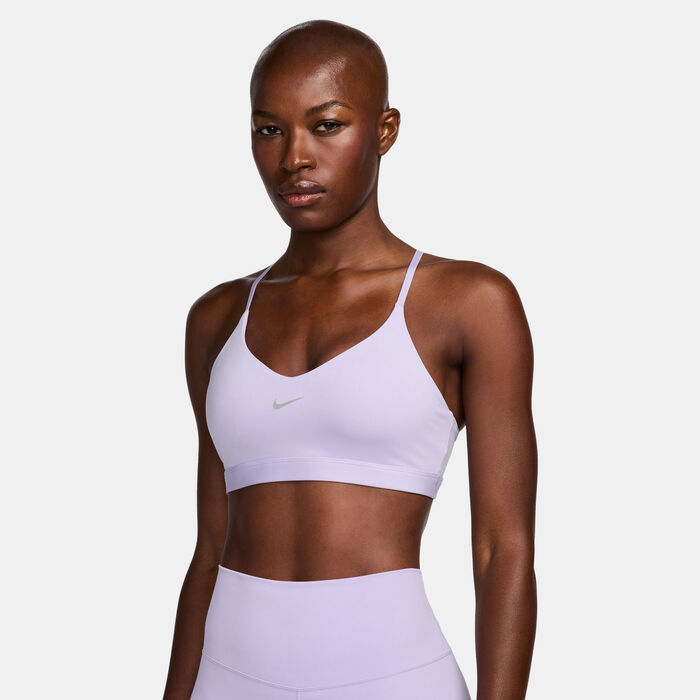 Nike Women's Indy Light-Support Sports Bra Purple image number 0
