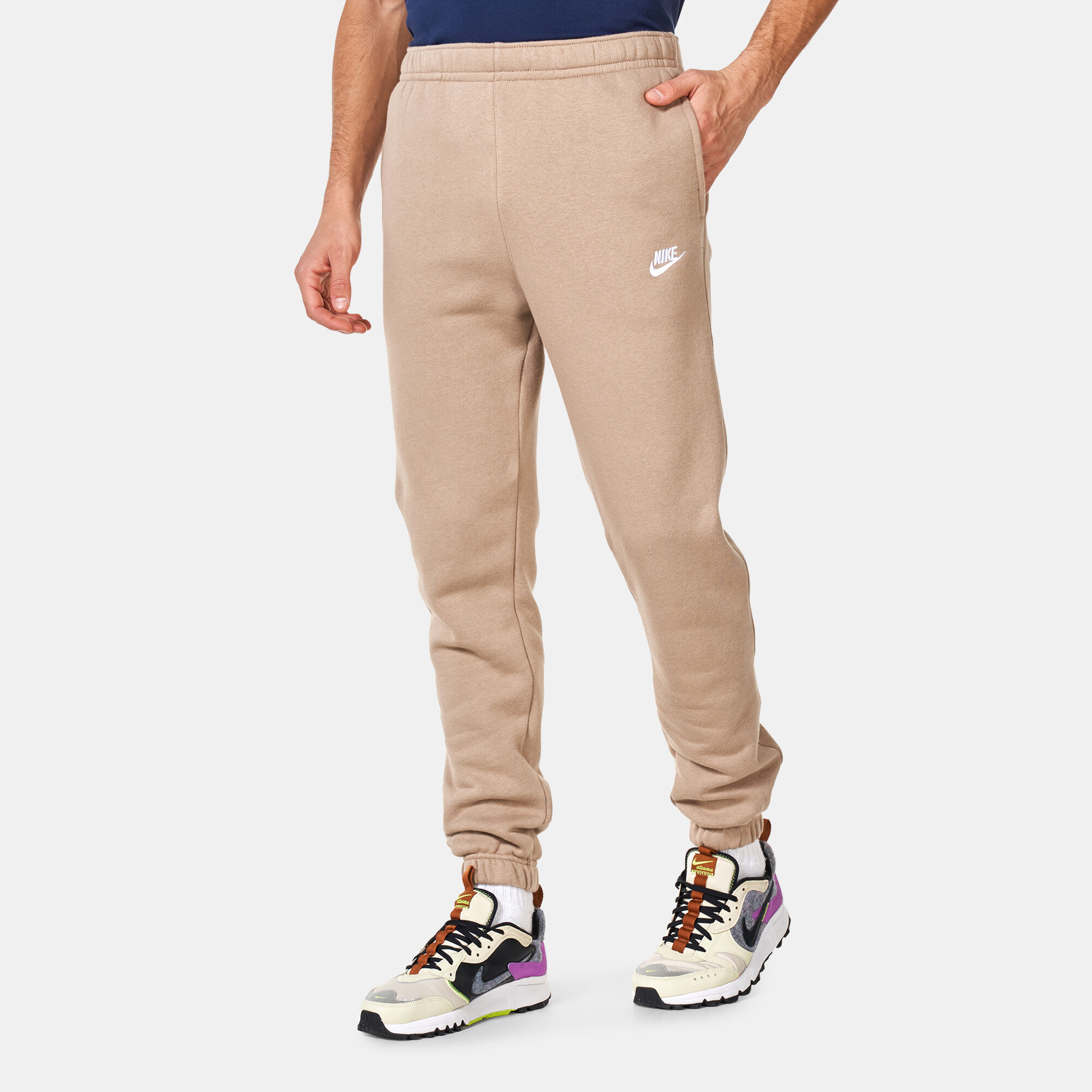 Men s Sportswear Club Fleece Pants Beige Nike in Qatar SSS