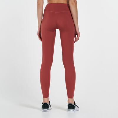 Nike Women's One Luxe Leggings Red Nike Women's One Luxe Leggings Red