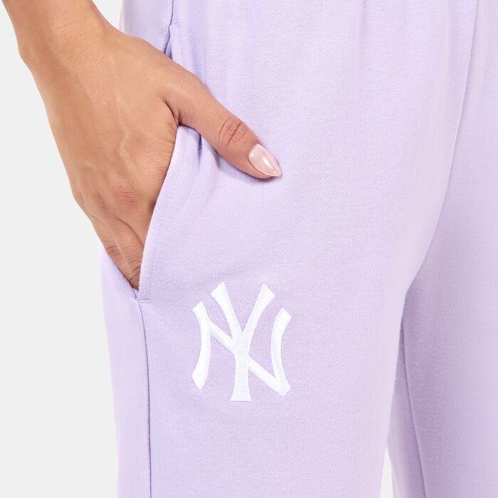 New Era Women's MLB New York Yankees Joggers Purple New Era Women's MLB New York Yankees Joggers Purple image number 3