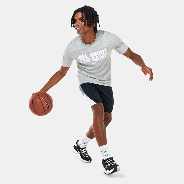 Nike Men's Dri-FIT Rival 8-inch Basketball Shorts Grey Nike Men's Dri-FIT Rival 8-inch Basketball Shorts Grey image number 2