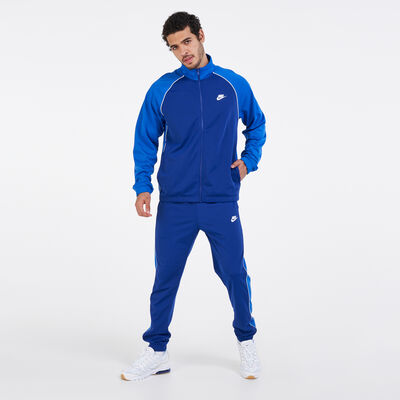 Nike Men's Sportswear Essential Tracksuit Blue
