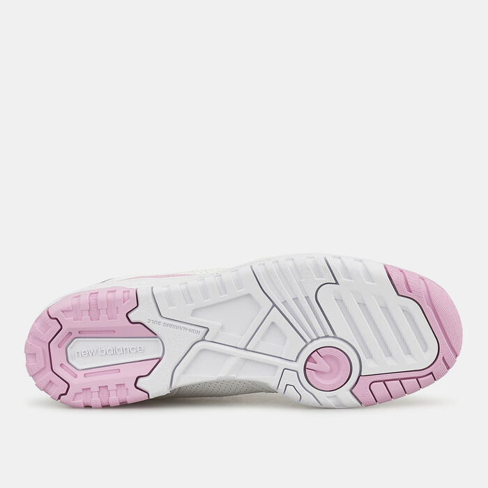 New Balance Women's BB550 Shoe White image number 3