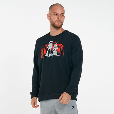 Nike Men's Dri-FIT Training Sweatshirt Black