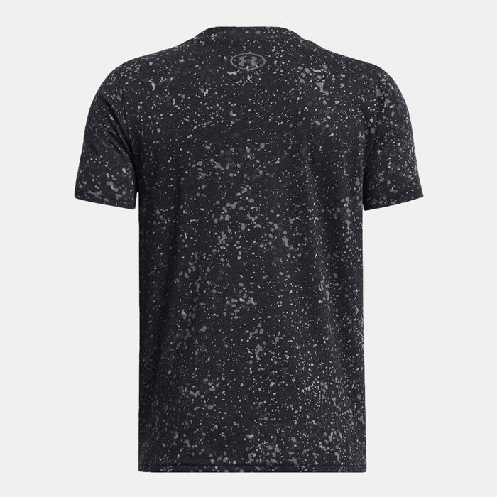 Under Armour Kids' Sportstyle Logo Printed T-Shirt Black image number 1