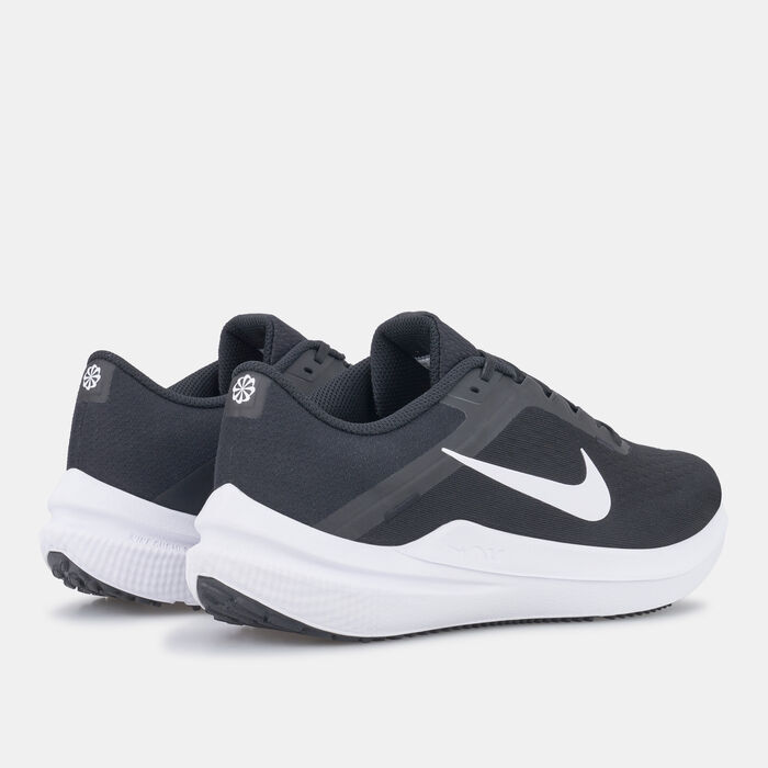 Nike Women's Winflo 10 Road Running Shoe Black Nike Women's Winflo 10 Road Running Shoe Black image number 3