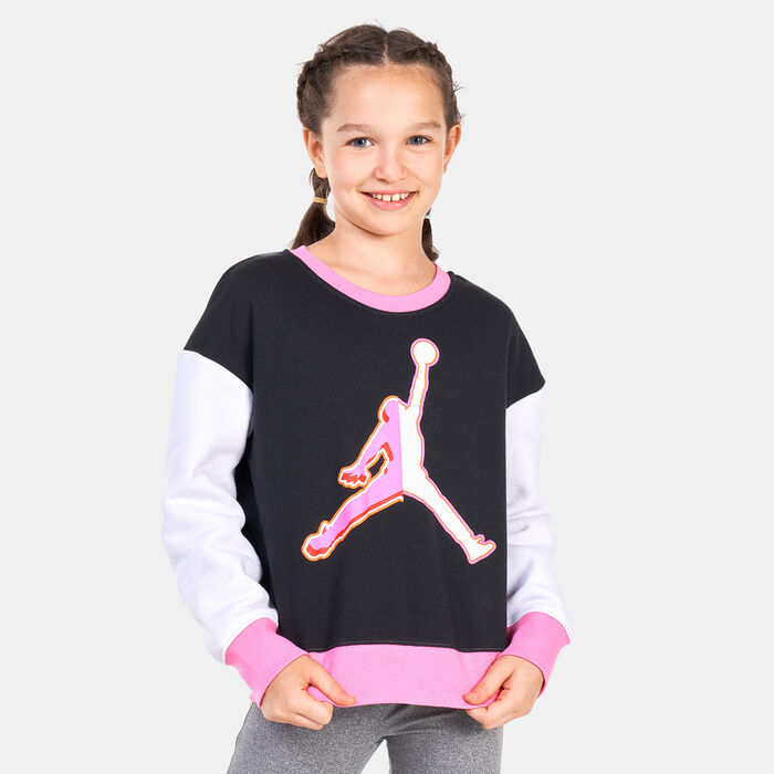 Nike Kids' On The Court Crew Sweatshirt (Older Kids) Black Nike Kids' On The Court Crew Sweatshirt (Older Kids) Black image number 0