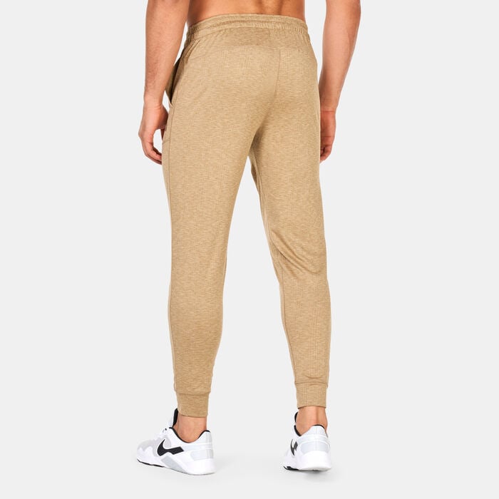 Nike Men's Yoga Dri-FIT Joggers Beige Nike Men's Yoga Dri-FIT Joggers Beige image number 1
