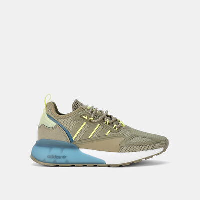 adidas Originals Kids' ZX 2K Boost Shoe Green adidas Originals Kids' ZX 2K Boost Shoe Green