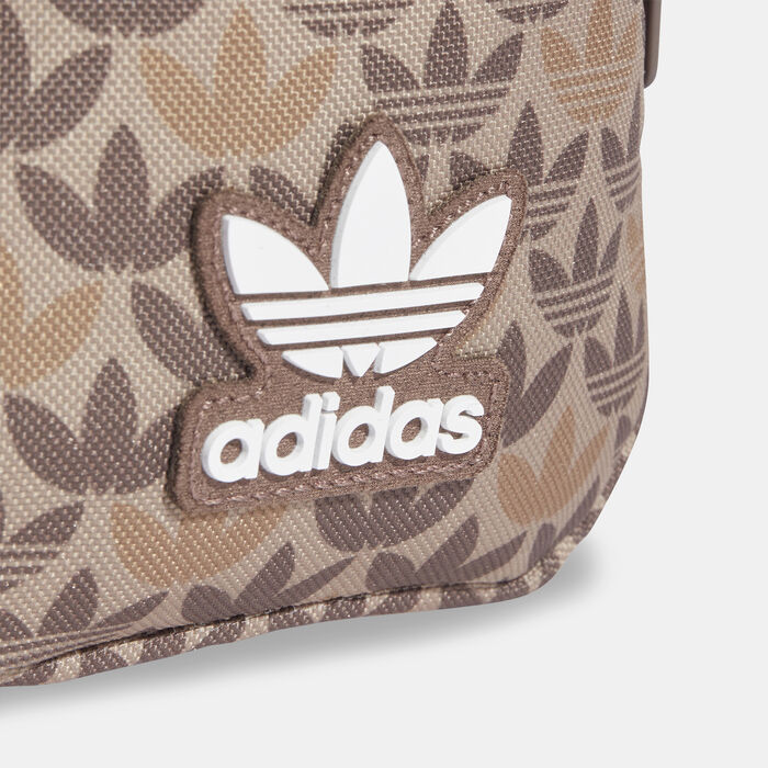 adidas Originals Men's Monogram Festival Crossbody Bag Brown adidas Originals Men's Monogram Festival Crossbody Bag Brown image number 4