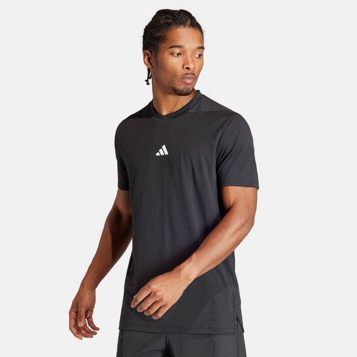 adidas Men's Designed For Training T-Shirt Black adidas Men's Designed For Training T-Shirt Black image number 0